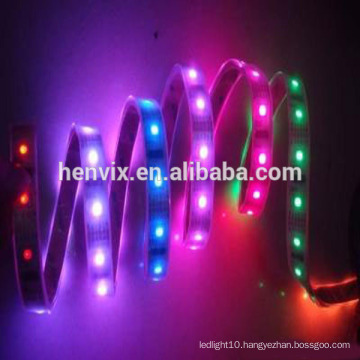 12v IP68 dmx rgb led strip , color changing strip light